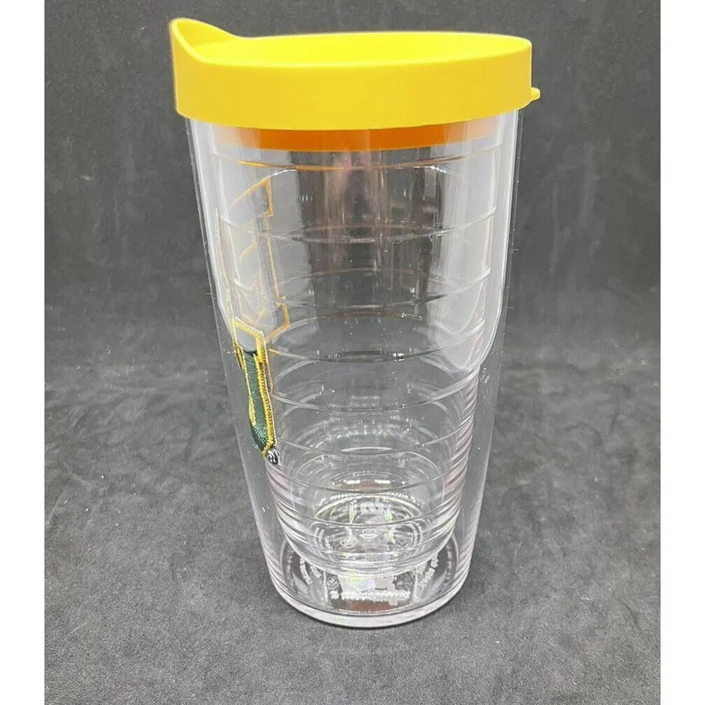 Tervis‎ Baylor University Clear Double Insulated Hot/Cold 16 oz Tumbler With Lid